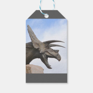 Etiqueta Para Presente Triceratops Dinossauro