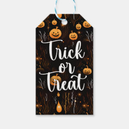 Etiqueta Para Presente Trick ou Treine o Halloween