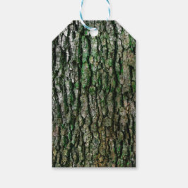 Etiqueta Para Presente Tronco de árvores (Latido de madeira)