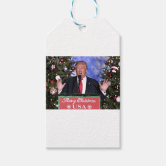Etiqueta Para Presente Trump Christmas