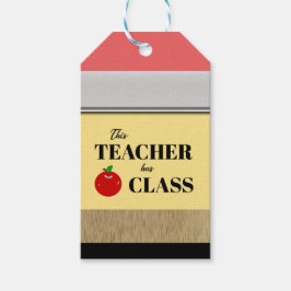 Etiqueta Para Presente turma de professores