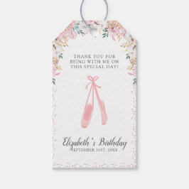 Etiqueta Para Presente Um Ballerina.