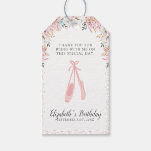 Etiqueta Para Presente Um Ballerina.