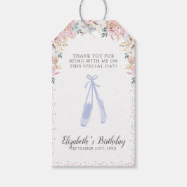 Etiqueta Para Presente Um Ballerina.