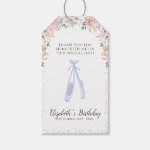 Etiqueta Para Presente Um Ballerina.