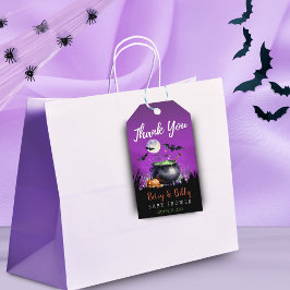 Etiqueta Para Presente Um Bebê Está Sendo Preparado Chá de Bebê de Hallow