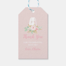 Um Coelhinho é Um Primeiro Aniversário Floral Obri