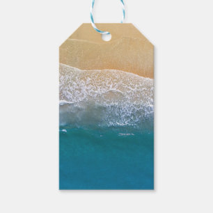 Etiqueta Para Presente Um com a Praia