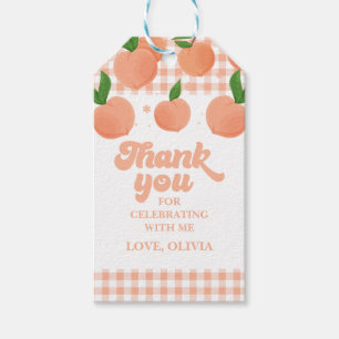 Etiqueta Para Presente Um Doce Pêssego Aniversário
