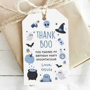 Etiqueta Para Presente Um Fantasmagórico Aniversário de 1 Ano de Meninas