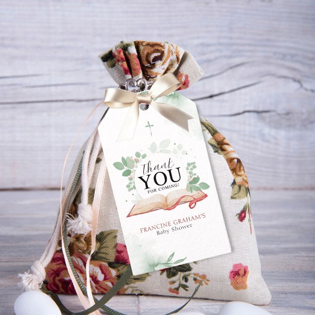 Etiqueta Para Presente Um Filho De Deus Chá de fraldas (Criador carregado)