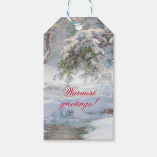 Etiqueta Para Presente Um Inverno