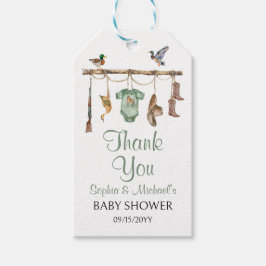 Etiqueta Para Presente Um pequeno caçador Baby Shower