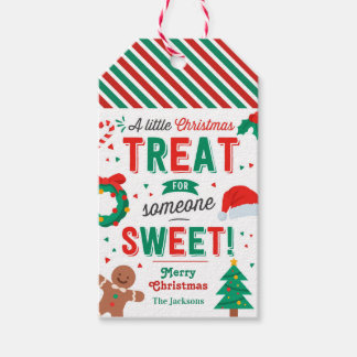 Etiqueta Para Presente Um Pequeno Tratado de Natal para Alguém Doce