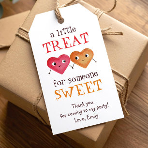 Etiqueta Para Presente Um pouco de trama para alguém doce e bonitinho.