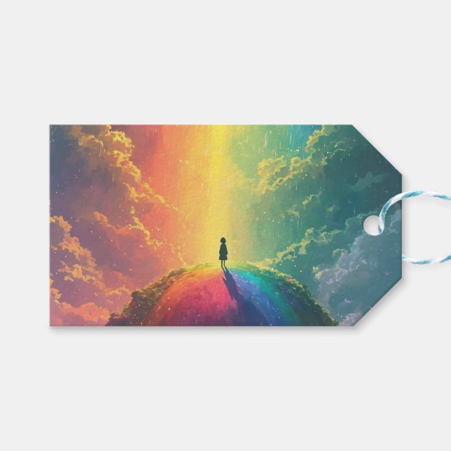 Etiqueta Para Presente Um Sonho Bonito (Frente (horizontal))