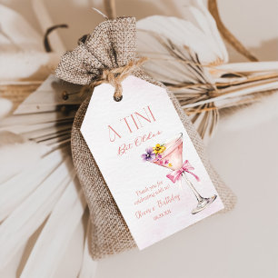 Etiqueta Para Presente Um Tini Pouco Mais Velho Martini 30º Aniversário A