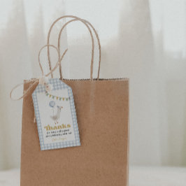 Etiqueta Para Presente Uma etiqueta de presente de aniversário de um gans