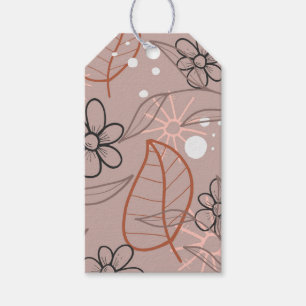 Etiqueta Para Presente Uma Flor Whimsic e Deixa Impressão