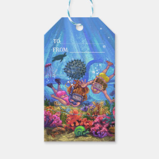 Etiqueta Para Presente Under the Sea
