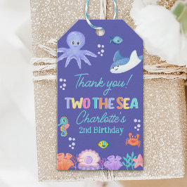 Etiqueta Para Presente Under the Sea Birthday – TWO the SEA Girl Theme