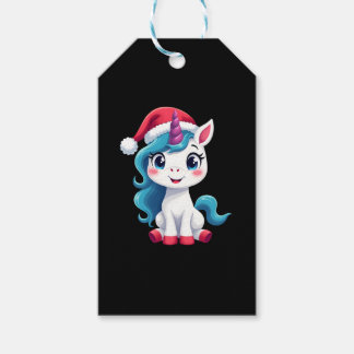 Etiqueta Para Presente Unicorns Christmas_Santa Claus Unicorn Tank Top (1