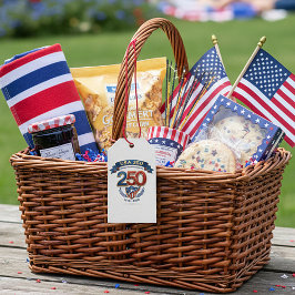 Etiqueta Para Presente USA 250 celebration