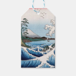 Etiqueta Para Presente Utagawa Hiroshige - Mar ao largo de Satta, Provínc