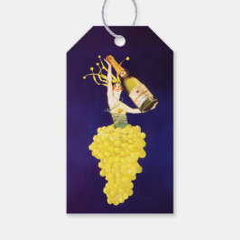 Etiqueta Para Presente Uvas Champagne 