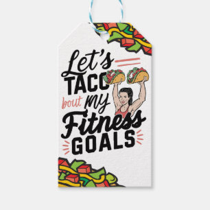 Etiqueta Para Presente Vamos ao Taco "sobre os meus objetivos de Malhação