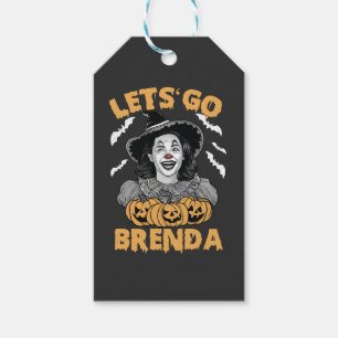 Etiqueta Para Presente Vamos Go Brenda Spooky Halloween Kamala Harris
