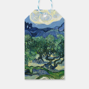 Etiqueta Para Presente Van Gogh As Oliveiras Pintura Paisagem