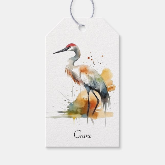 Etiqueta Para Presente Vazamento da grua, personalizado (Frente)