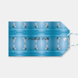 Etiqueta Para Presente Vela Flutuante Elegante