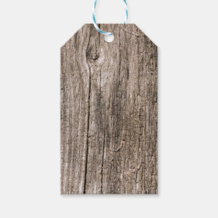 Etiqueta Para Presente Velhas tábuas de madeira