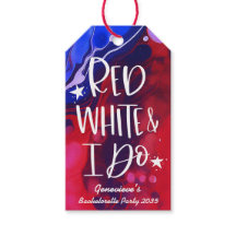 Vermelho Branco Eu Faço Solteira de 4 de Julho