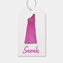 Etiqueta Para Presente Vestido de Madrinha de casamento da Bridesmaid