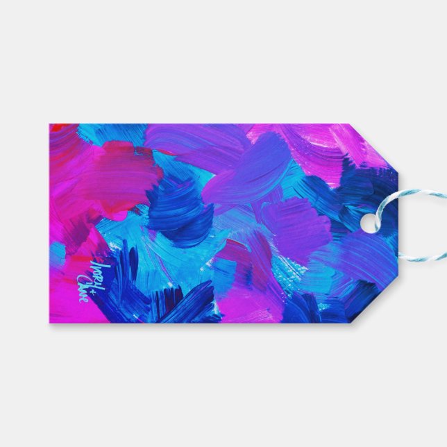 Etiqueta Para Presente Vibes elétricas SPWW (Frente (horizontal))