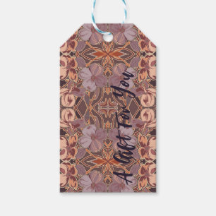 Etiqueta Para Presente Victorian Dogwood Vintage Floral