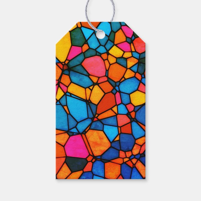 Etiqueta Para Presente Vidro de Mancha (Frente)