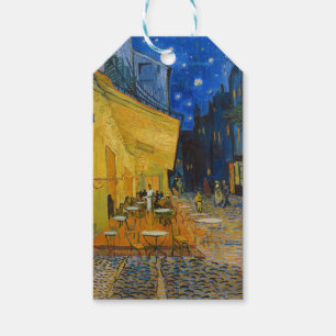 Etiqueta Para Presente Vincent van Gogh - Cafe Terrace à Noite