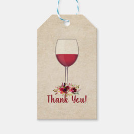 Etiqueta Para Presente vinho tinto, casamento, aniversário, obrigado, eti