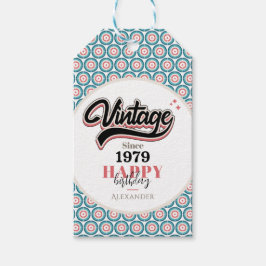 Etiqueta Para Presente Vintage desde - 1979