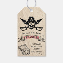 Vintage Pirate Treasure Map Obrigado