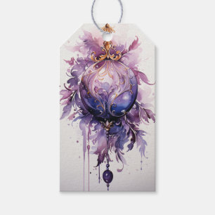 Etiqueta Para Presente Violet Majestade: Shimmering Purple