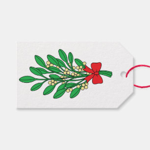 Etiqueta Para Presente Visco do Feliz Natal