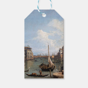 Etiqueta Para Presente Vista Canaletto do Grande Canal