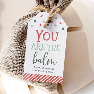 Etiqueta Para Presente Você É a Tag de Natal da Balm Holiday