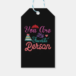 Etiqueta Para Presente Você é meu Namorados de Pessoa Favorito