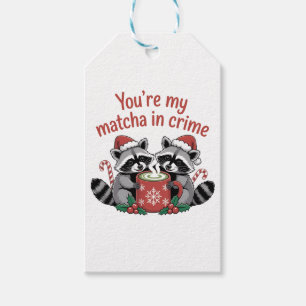 Etiqueta Para Presente Você é o meu Matcha no Natal